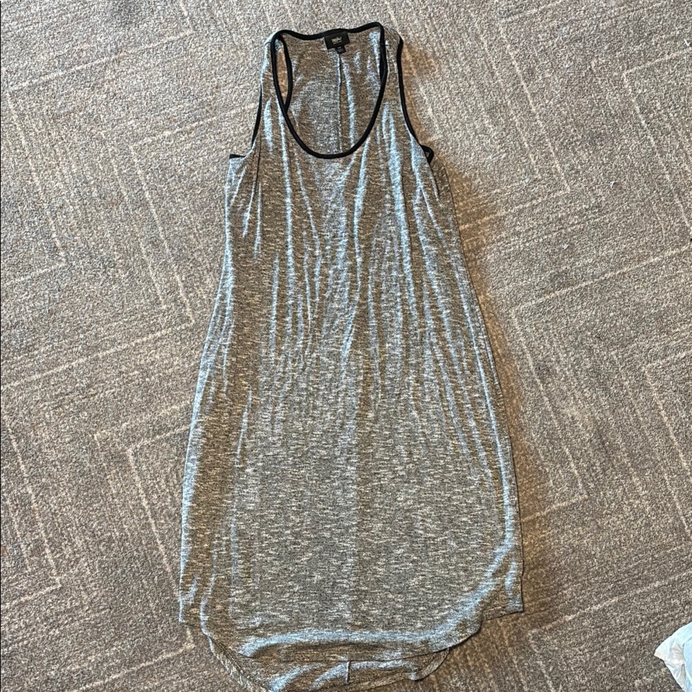Gray Sleeveless Dress